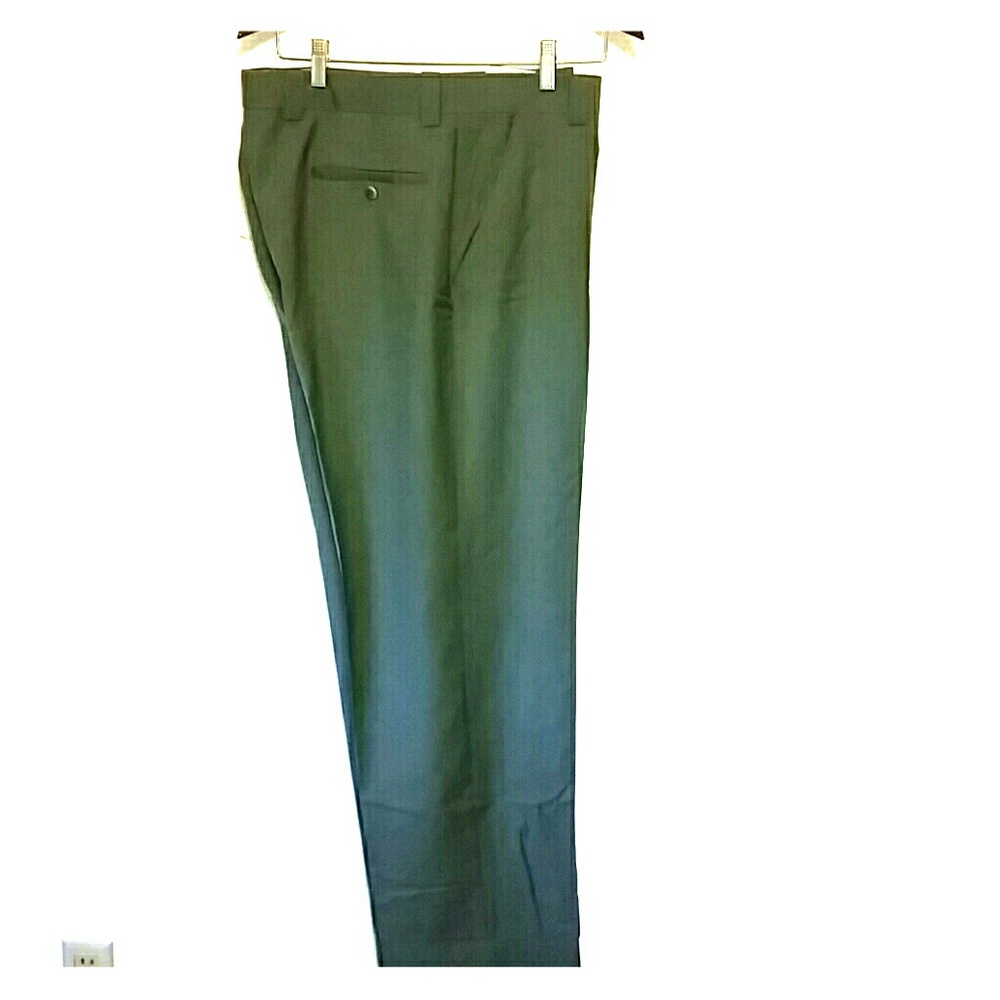 Grey 36x30 Zanella Peter. Pants/Trousers. Pleated